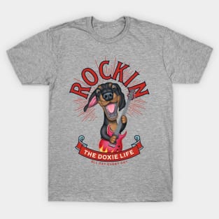 Rockin the Doxie Life T-Shirt